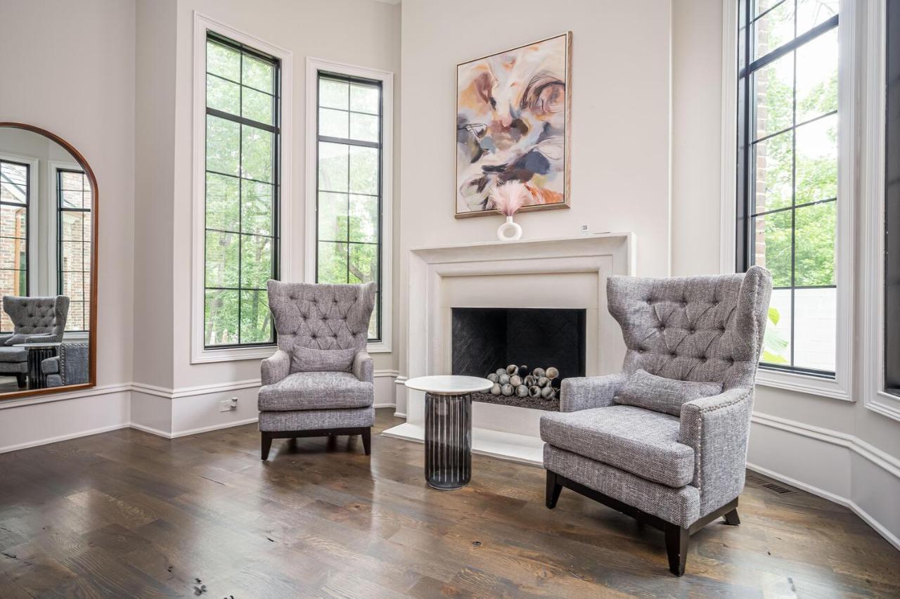 Adams Mansion, 10K Sqft, 7Bd/7Ba, 15Min To Airport Villa Atlanta Bagian luar foto