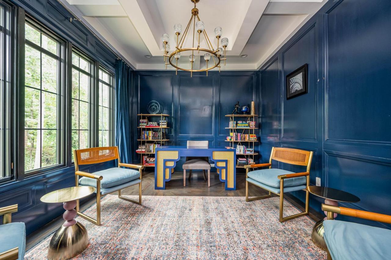 Adams Mansion, 10K Sqft, 7Bd/7Ba, 15Min To Airport Villa Atlanta Bagian luar foto