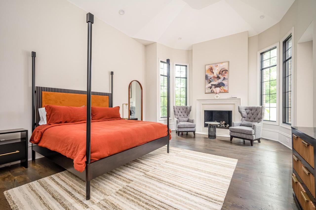 Adams Mansion, 10K Sqft, 7Bd/7Ba, 15Min To Airport Villa Atlanta Bagian luar foto