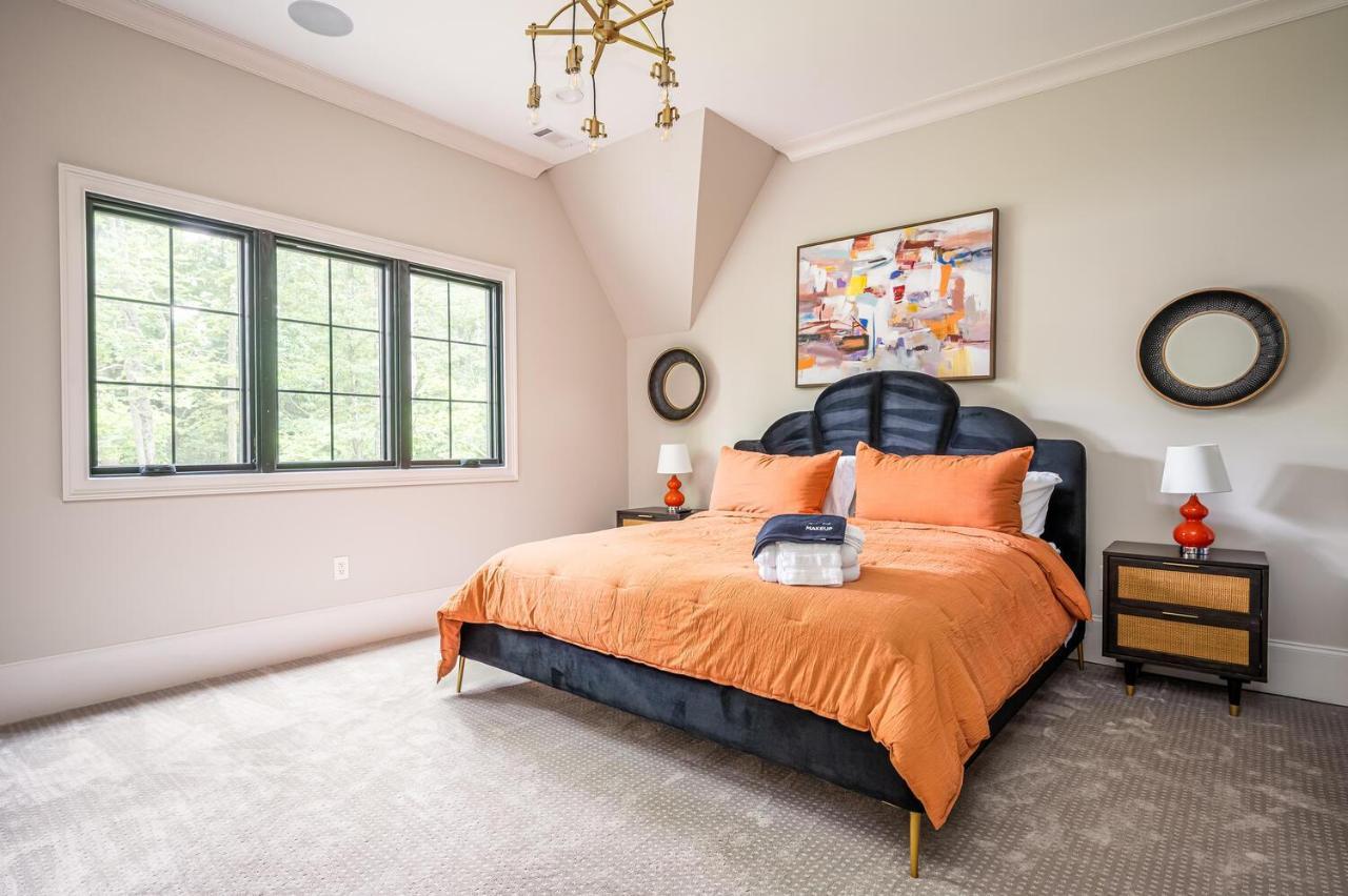 Adams Mansion, 10K Sqft, 7Bd/7Ba, 15Min To Airport Villa Atlanta Bagian luar foto