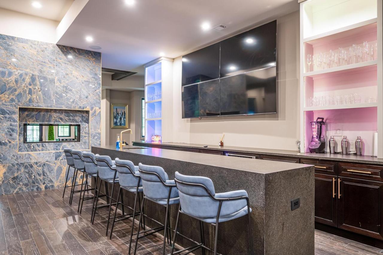 Adams Mansion, 10K Sqft, 7Bd/7Ba, 15Min To Airport Villa Atlanta Bagian luar foto