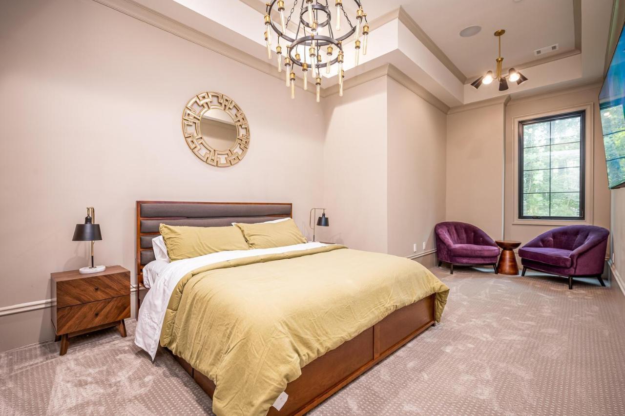 Adams Mansion, 10K Sqft, 7Bd/7Ba, 15Min To Airport Villa Atlanta Bagian luar foto